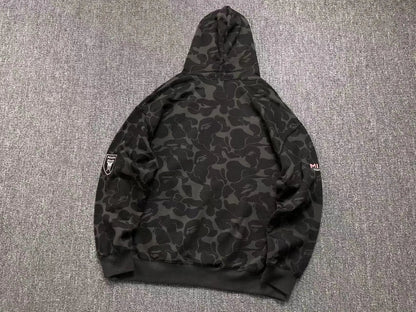 Buzo Bape X Inter Miami Cf Camo Hoodie Negro