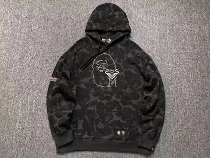 Buzo Bape X Inter Miami Cf Camo Hoodie Negro