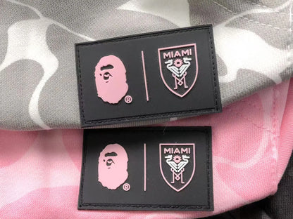 Buzo Bape X Inter Miami Cf Camo Hoodie Blanco