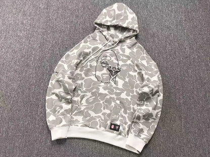 Buzo Bape X Inter Miami Cf Camo Hoodie Blanco