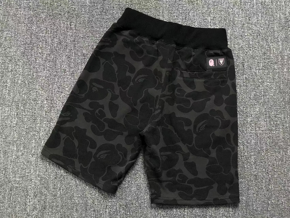 Short Bape X Inter Miami Cf Camo Negro