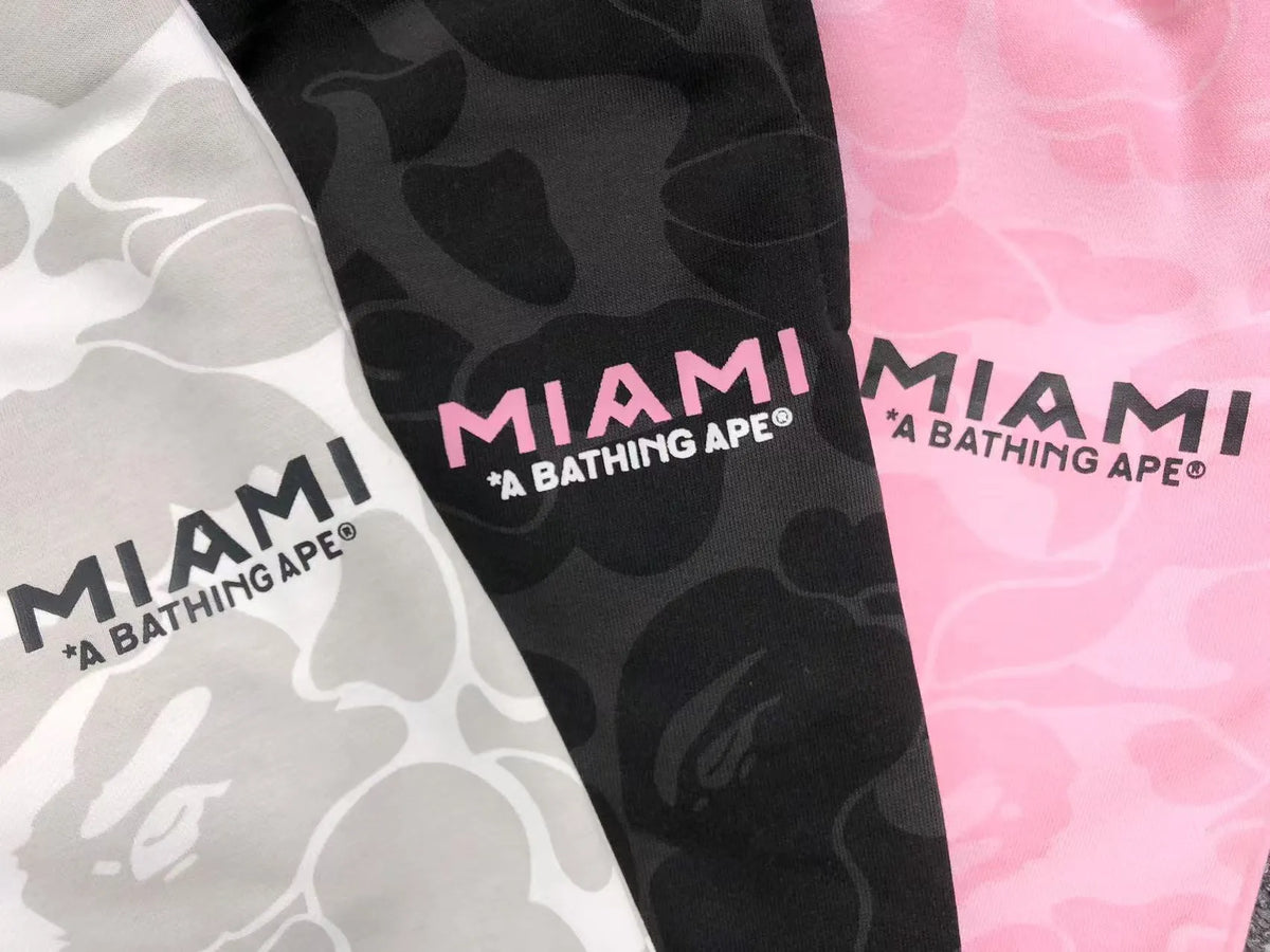 Short Bape X Inter Miami Cf Camo Blanco