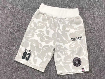 Short Bape X Inter Miami Cf Camo Blanco