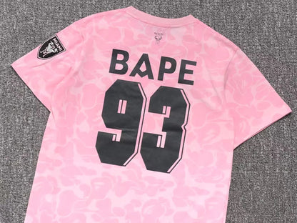 Remera Bape X Inter Miami Cf Camo Rosa