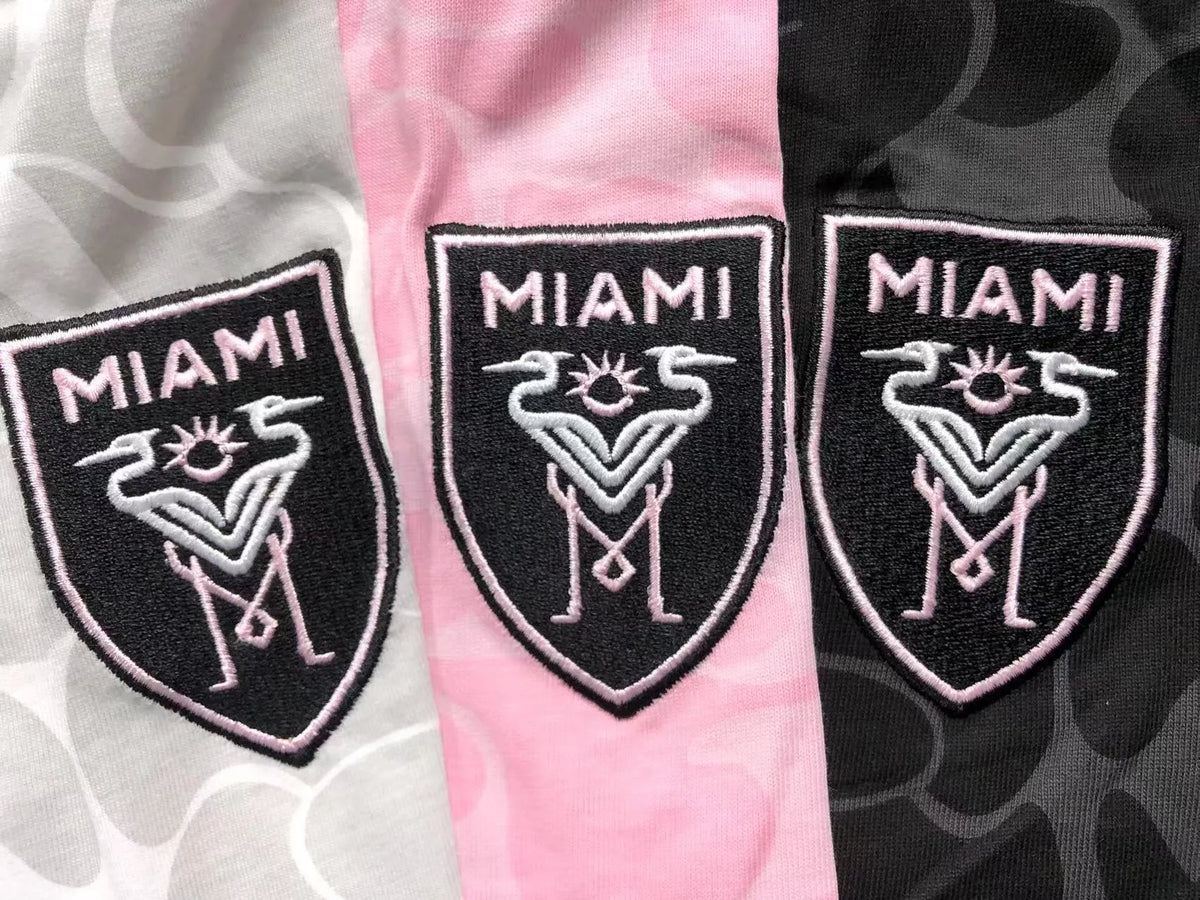 Remera Bape X Inter Miami Cf Camo Blanca