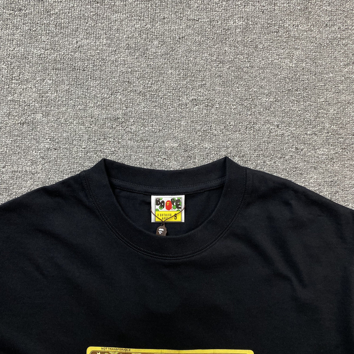 Remera Bape x OVO Card Negra