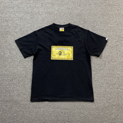 Remera Bape x OVO Card Negra