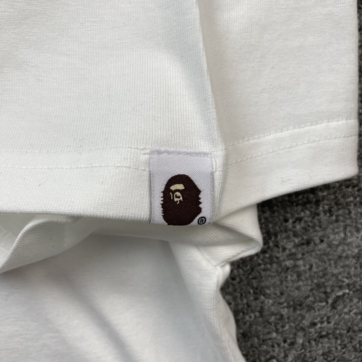 Remera Bape x OVO Card Blanca