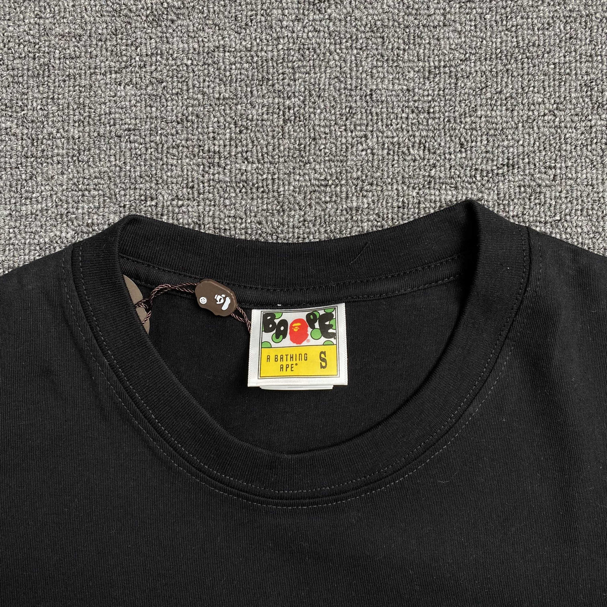 Remera Bape x Sesame Street Negra