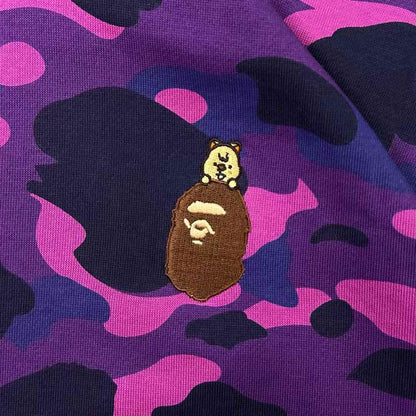 Campera Bape x Stray Kids Han Shark Violeta