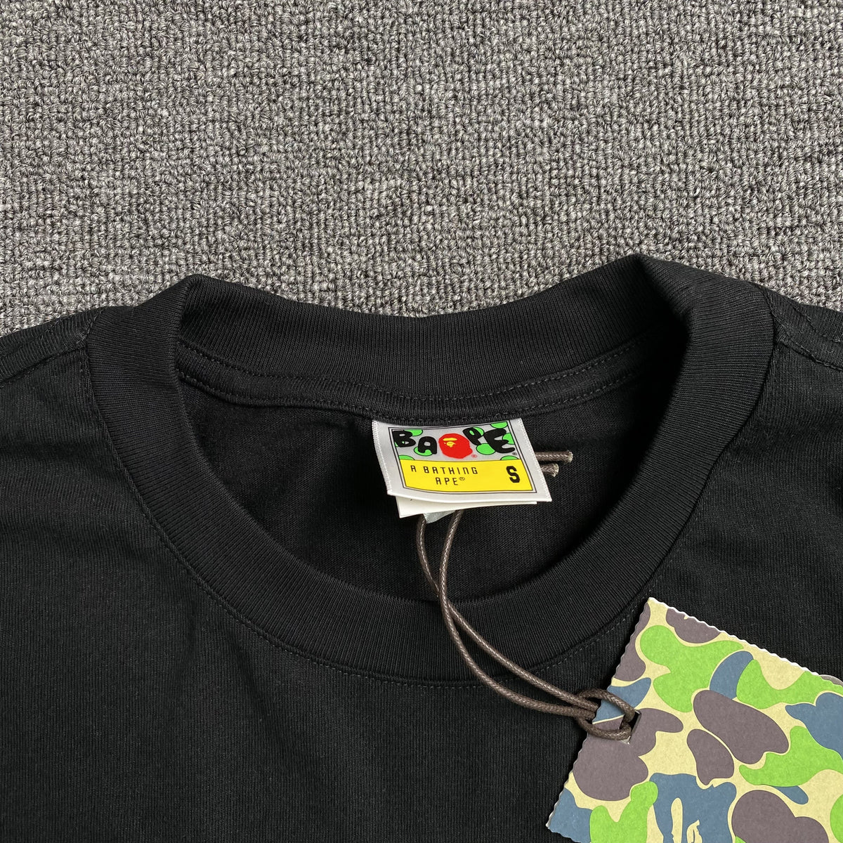 Remera Bape x Undefeated Negra
