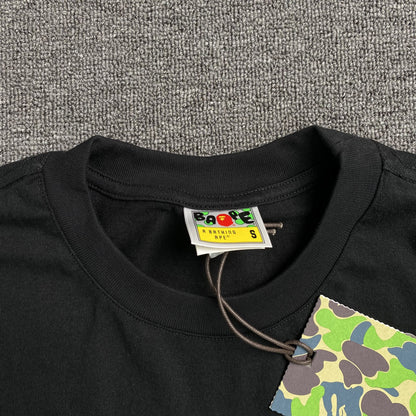 Remera Bape x Undefeated Negra
