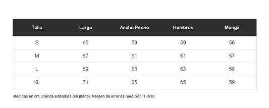 Tabla de talles