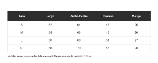 Tabla de talles