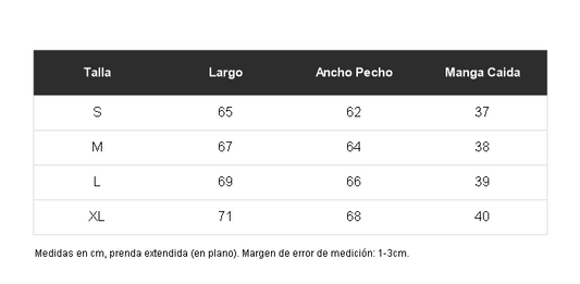 Tabla de talles