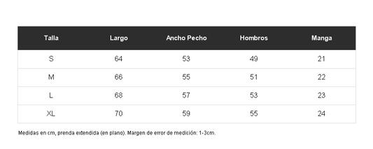 Tabla de talles