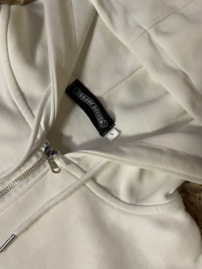 Campera Chrome Hearts Los Angeles blanca