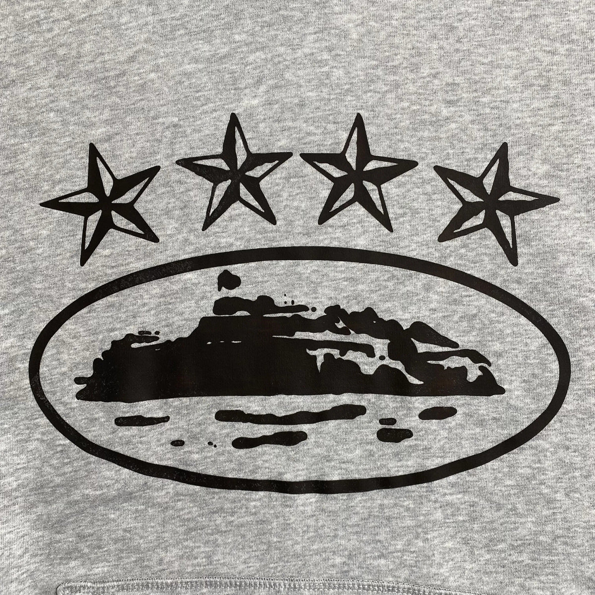 Buzo Corteiz Alcatraz 4 Starz Gris