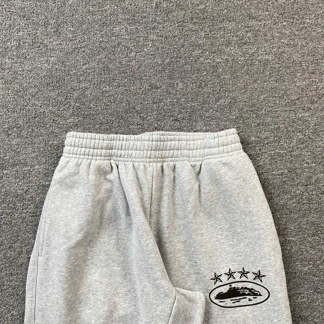 Pantalon Corteiz Alcatraz 4 Starz Gris