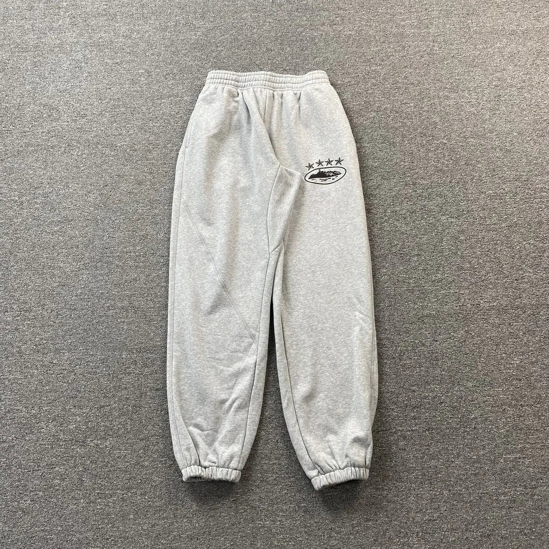Pantalon Corteiz Alcatraz 4 Starz Gris
