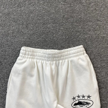 Pantalon Corteiz Alcatraz 4 Starz Blanco