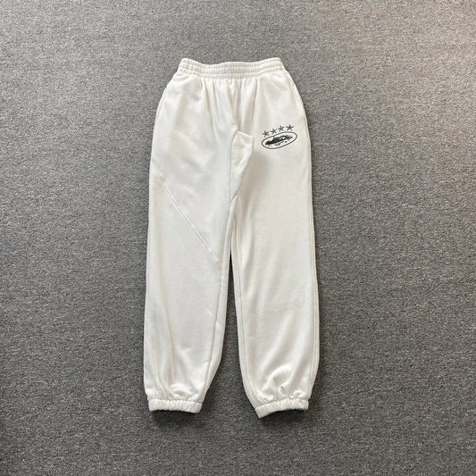Pantalon Corteiz Alcatraz 4 Starz Blanco