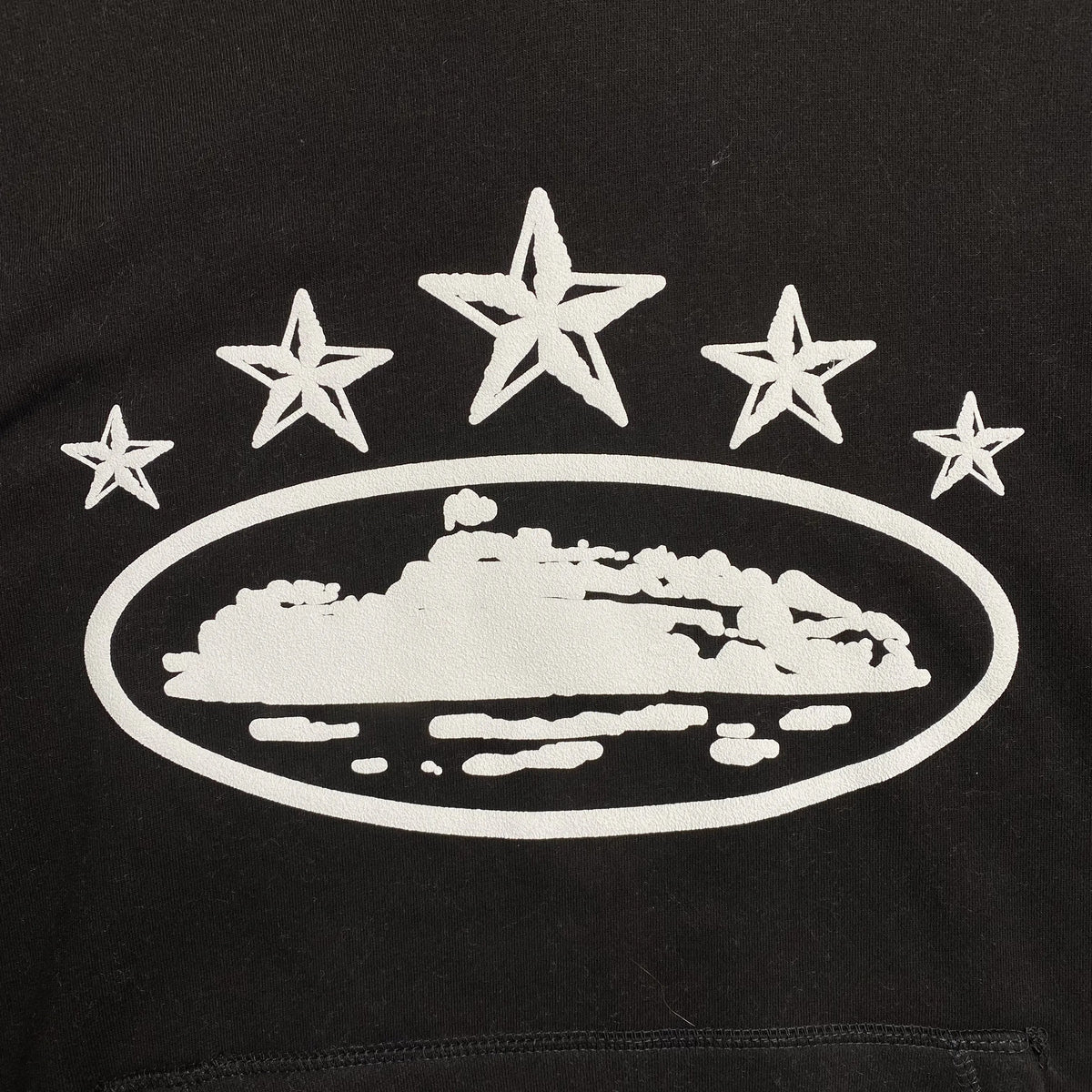 Buzo Corteiz Alcatraz 5 Starz Negro