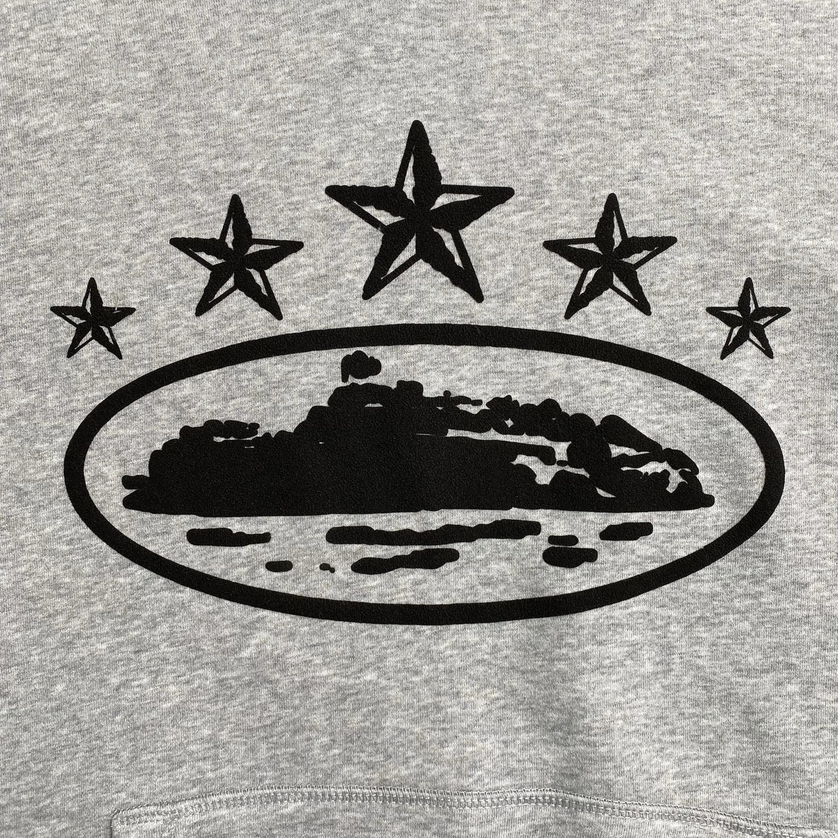 Buzo Corteiz Alcatraz 5 Starz Gris