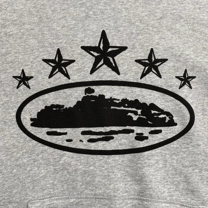 Buzo Corteiz Alcatraz 5 Starz Gris