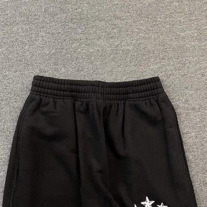Pantalon Corteiz Alcatraz 5 Starz Negro