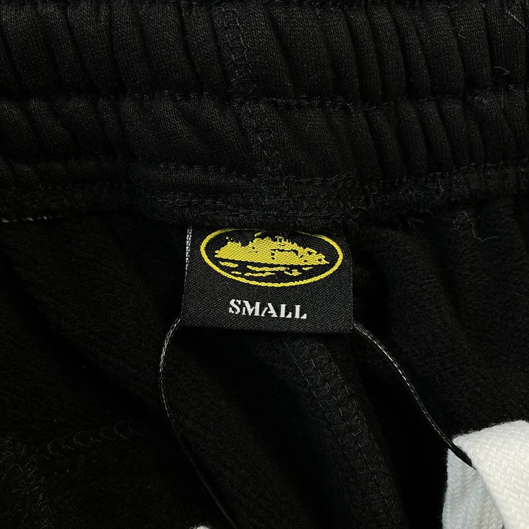 Pantalon Corteiz Alcatraz 5 Starz Negro