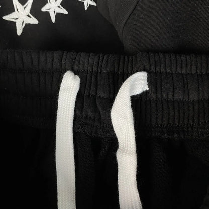 Pantalon Corteiz Alcatraz 5 Starz Negro
