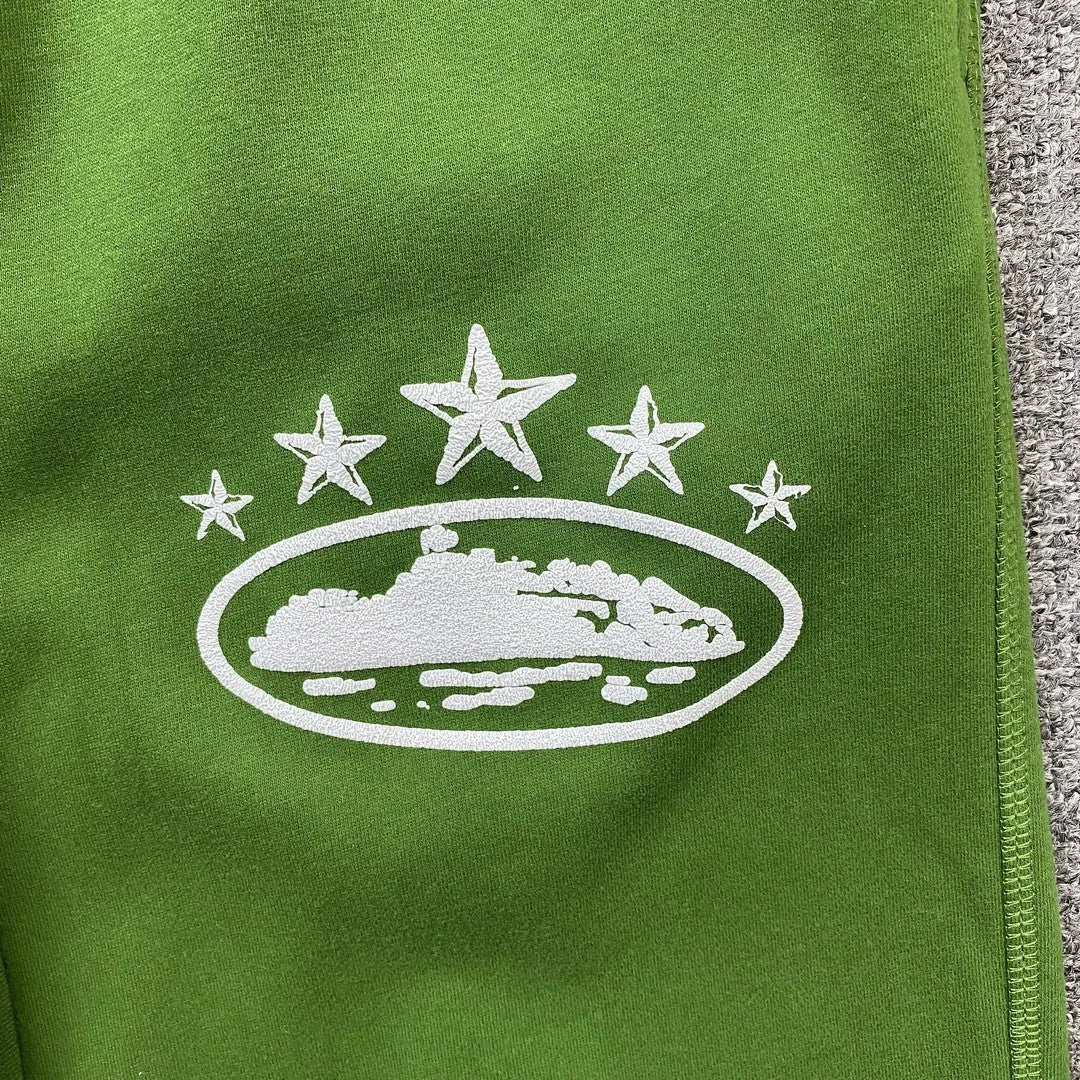Pantalon Corteiz Alcatraz 5 Starz Verde