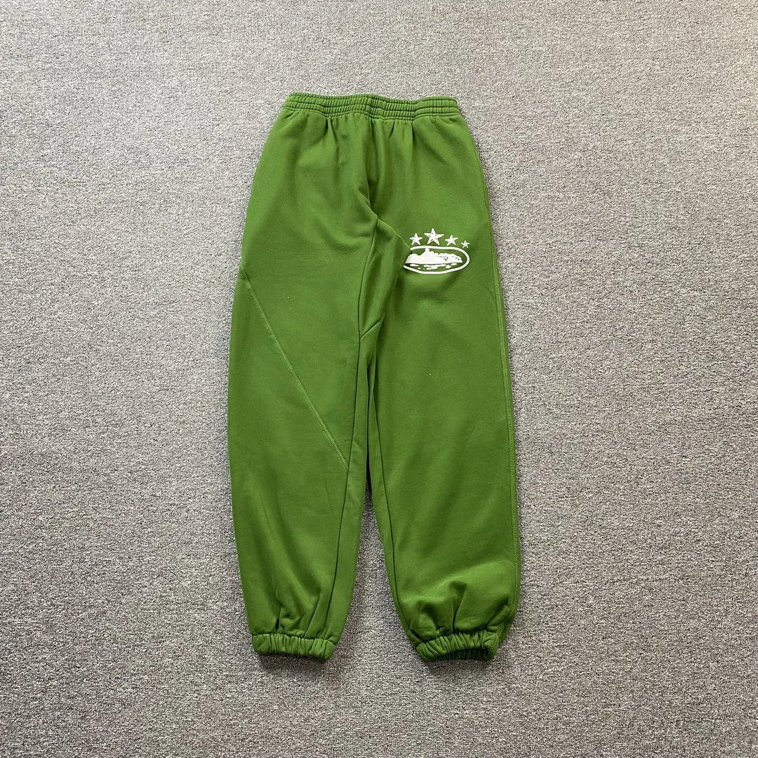 Pantalon Corteiz Alcatraz 5 Starz Verde