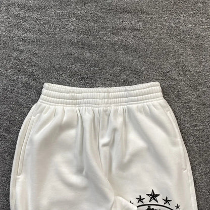 Pantalon Corteiz Alcatraz 5 Starz Blanco