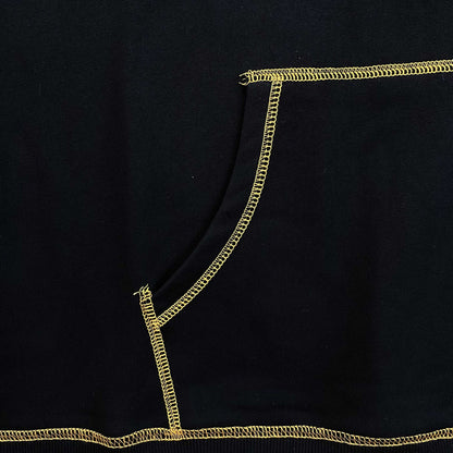 Buzo Corteiz Alcatraz Contrast Hoodie Negro