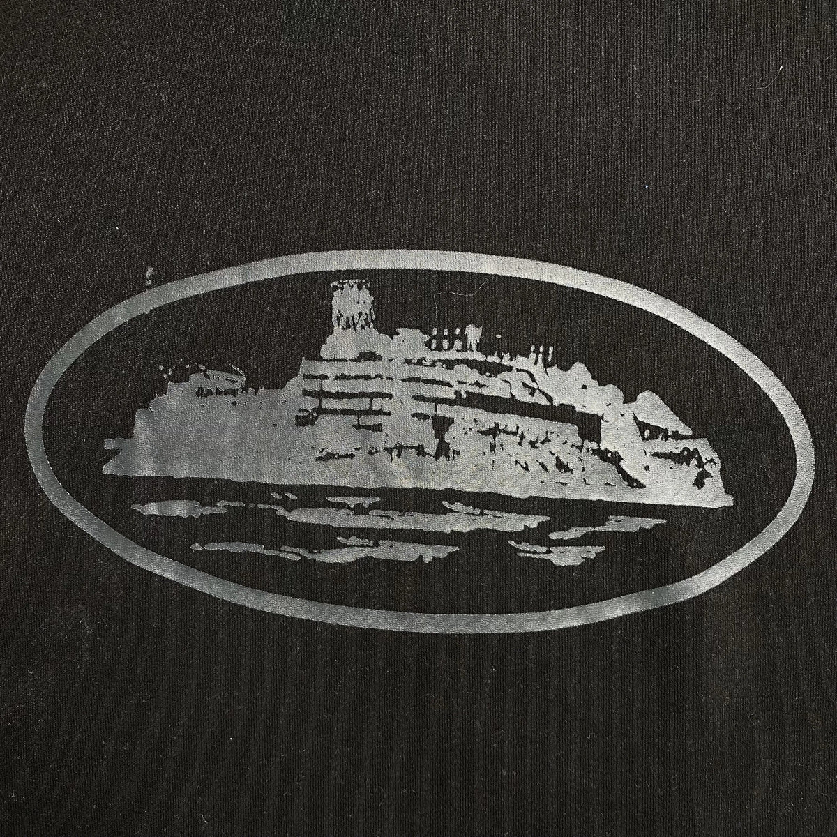 Buzo Corteiz Alcatraz Triple Negro