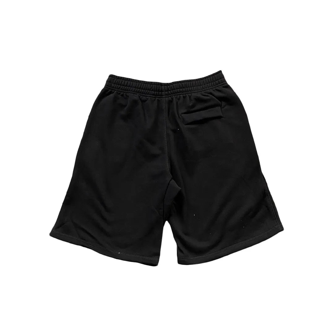 Shorts Corteiz Alcatraz Negro Con Rojo