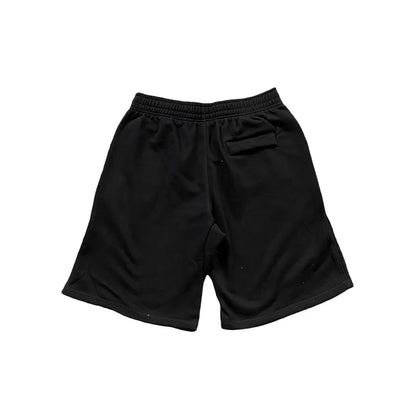 Shorts Corteiz Alcatraz Negro Con Rojo