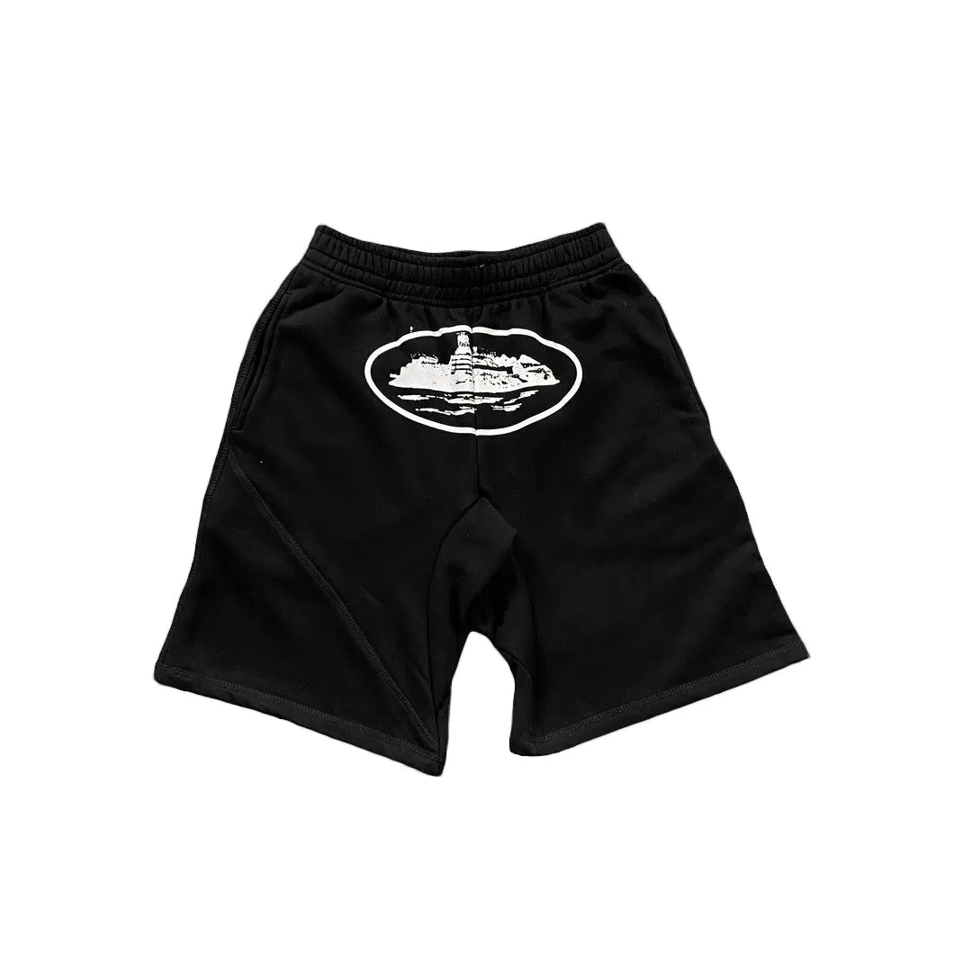 Shorts Corteiz Alcatraz Negro
