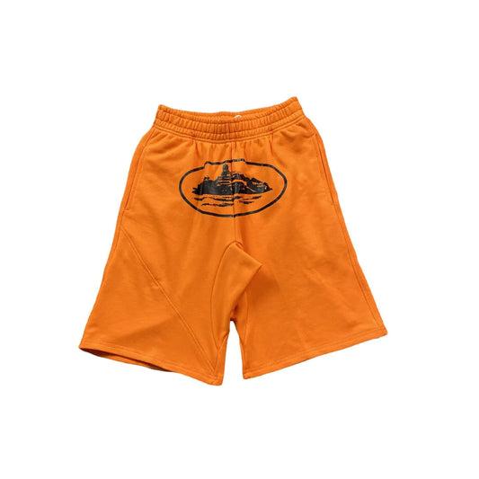 Shorts Corteiz Alcatraz Naranja