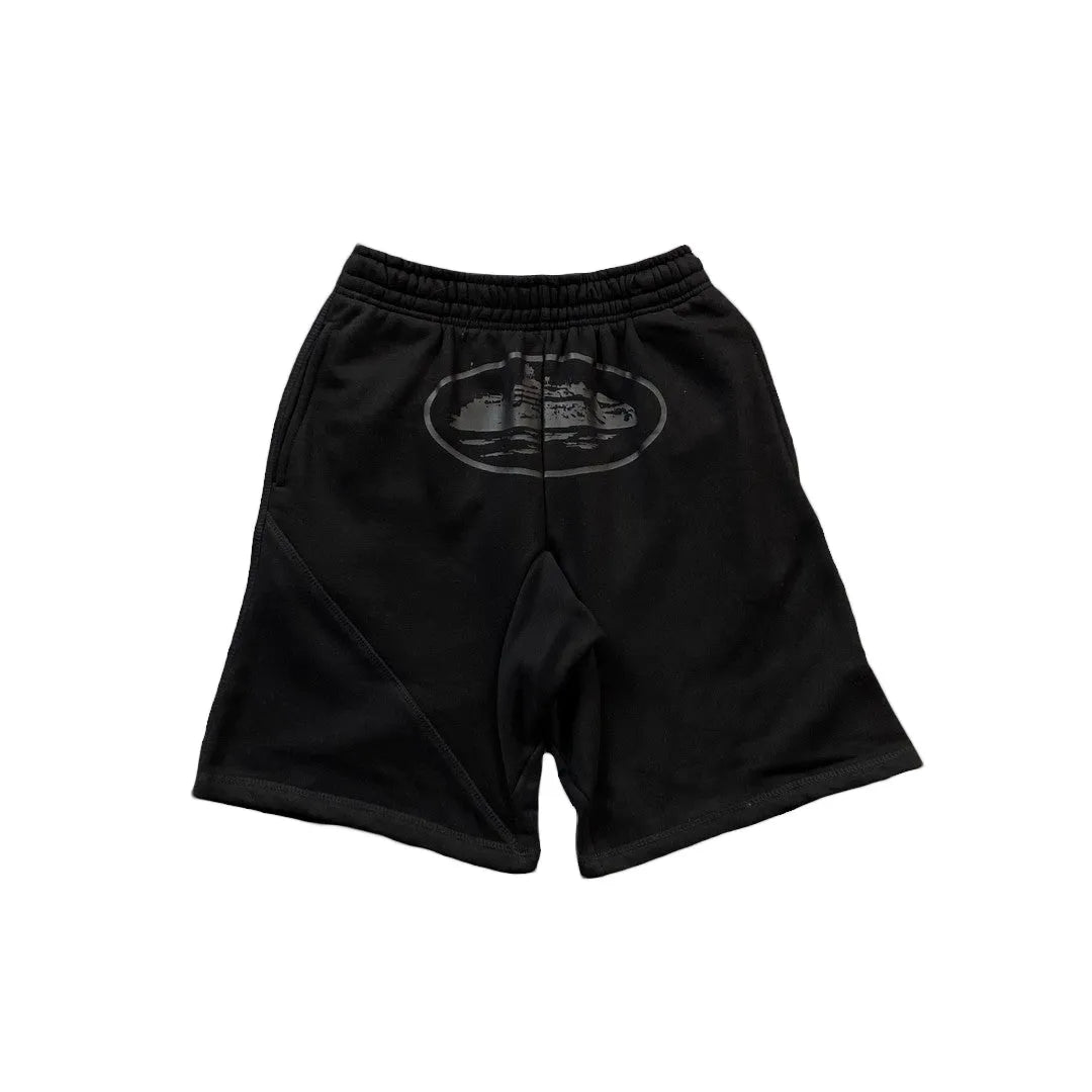 Shorts Corteiz Alcatraz Triple Negro
