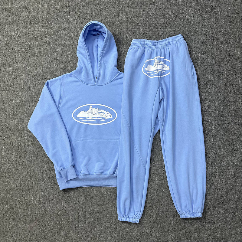 Conjunto Corteiz Alcatraz Celeste