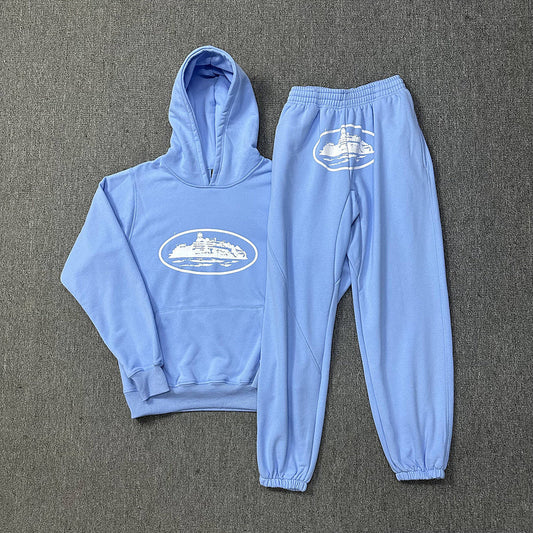Conjunto Corteiz Alcatraz Celeste