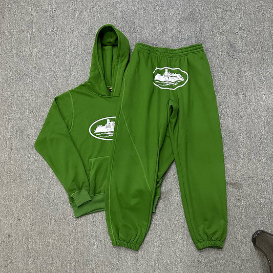 Conjunto Corteiz Alcatraz Verde