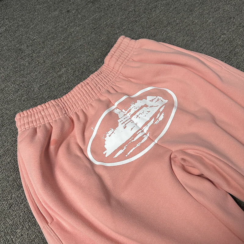Conjunto Corteiz Alcatraz Rosa