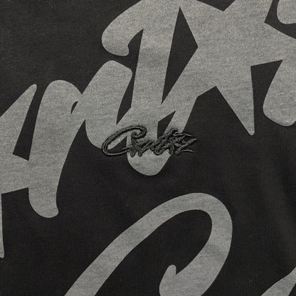 Remera Corteiz Allstarz Allover Negra