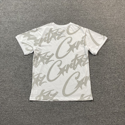 Remera Corteiz Allstarz Allover Blanca