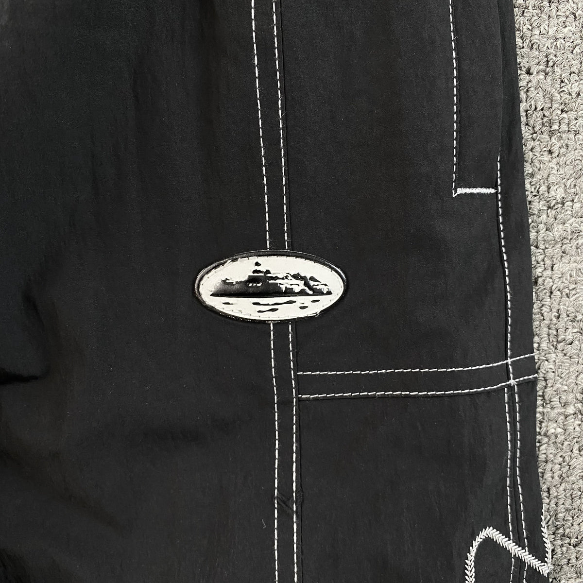 Pantalon Corteiz Boiler Negro