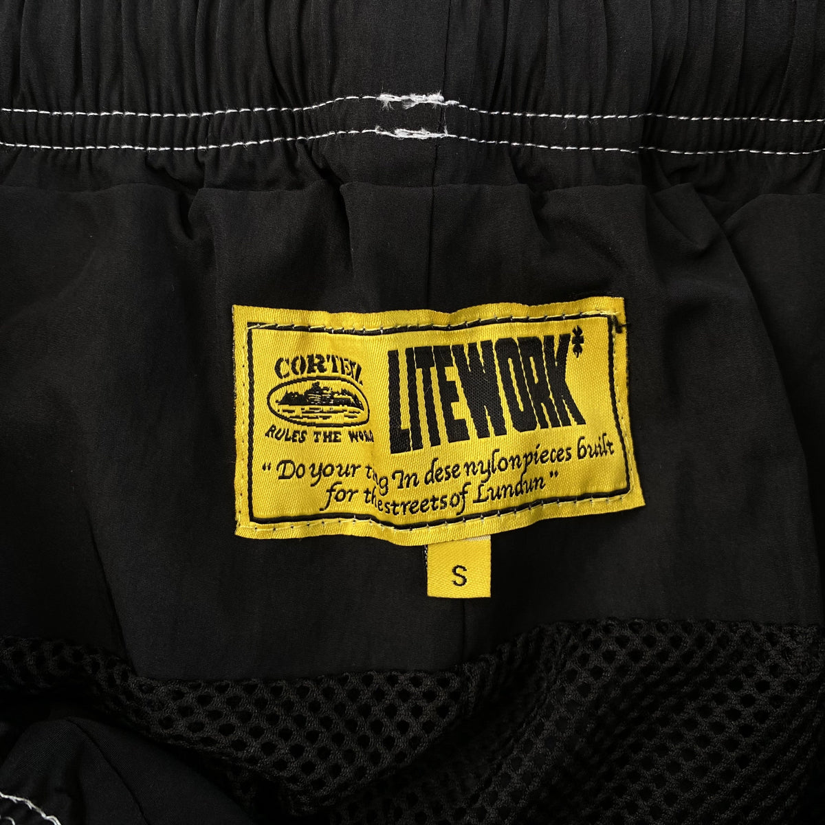 Pantalon Corteiz Boiler Negro